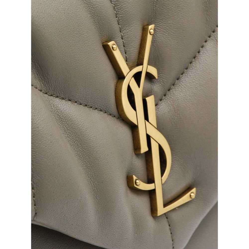 Saint Laurent Shoulder Bag Woman Beige - Picture 3 of 3
